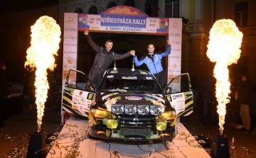 Ezüstérem az I. Nyíregyháza Rally-n